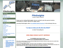 Tablet Screenshot of pilotinsights.com